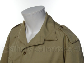 Koninklijke Marine dik khaki overhemd korte mouw - ongedragen - halsmaat 40  - origineel