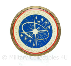 Zeldzame originele US Army coin - presented for excellence White Sands Missile Range - diameter 5 cm - origineel