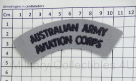 Australian Army shoulder title ENKEL Australian Army Aviation Corps - 11 x 4 cm - origineel