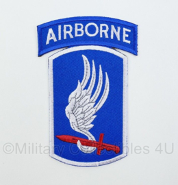 US Army Vietnam oorlog patch met tab 173rd Airborne Brigade Combat Team embleem - 11,5 x 7,5 cm