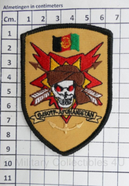 Afghanistan Special Forces CJSOTF Combined Joint Special Operations Task Force embleem - met klittenband - 9 x 6 cm