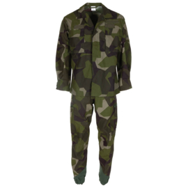 Zweedse leger M90 camo uniform jas met broek set - nieuw in verpakking - origineel