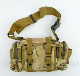 Multicam schoudertas met draagriem - 33 x 11 x 19 cm