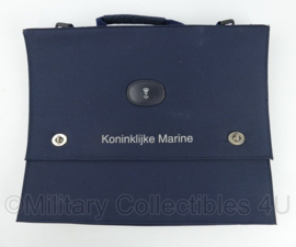KM Koninklijke Marine luxe aktentas - 40 x 5,5 x 31 cm  - origineel
