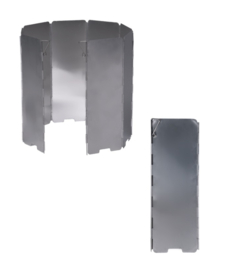 Windscherm Aluminium opvouwbaar 67 x 24 cm. - voor branders