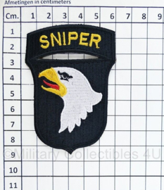 WO2 US Army 101st Airborne Division "Sniper" patch - 8,4 x 6 cm