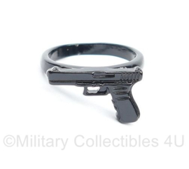 Glock 17 ring zwart - maat 8 t/m 11