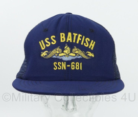 US Navy onderzeeboot USS Batfish SSN-681 baseball cap - maat Large - origineel