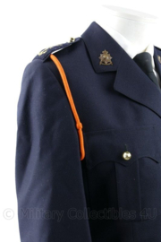 Korps Mariniers Barathea uniform jas met broek - met oranje koord van 1e bataljon MCG Marine Combat Group - nieuw - maat 47 ¾ jas en 48 broek  - origineel