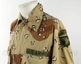 US Army 101st Airborne Sinaï Missie desert camo uniform met lange mouw - maat Medium-Regular - origineel