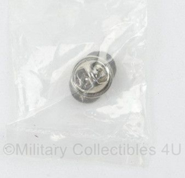 Defensie speld ondersteuningscommando Zilverkleurig- 2 x 1 cm - origineel