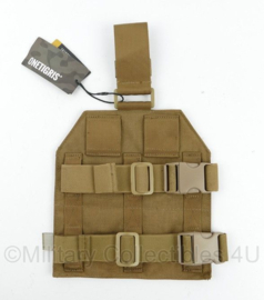 OneTigris Leg Platform Leg Panel MOLLE beenpaneel met beenriemen - 25 x 38 cm - nieuw - origineel