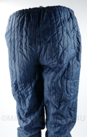 Nederlandse Politie isobroek onderbroek blauw - 100% polyester - maat 52 - gedragen - origineel