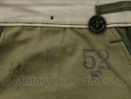 M43 Field trousers WO2 model - net naoorlogs Noors - maat 52 / omtrek 94