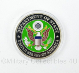 US Army Death Smiles at Everyone The Army Smiles Back coin - diameter 4,5 cm