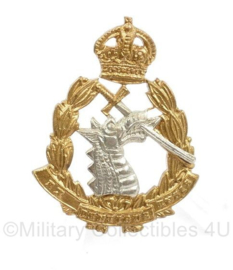 WO2 Britse cap badge Royal Army Dental Corps - Kings Crown - 3,5 x 3 cm -  origineel