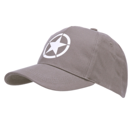 Baseball WW2 US Allied star GREEN, BLACK of Wolf Grey