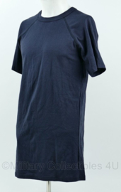Defensie Tshirt donkerblauw korte mouw - nieuw - maat 7585/9505 - origineel