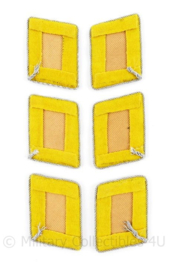Luftwaffe kraagspiegels  Flieger (geel)  - Major tm. Oberst