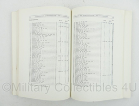 Defensie Naam en ranglijst der officieren van de Koninklijke Landmacht 1971 - origineel