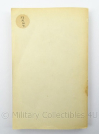 MVO boekje North Atlantic Treaty 1949 - met stempel Chef Generale Staf - afmeting 15 x 23 cm - origineel