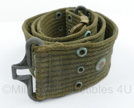 WO2 US Army Pistol Belt OD Green - 105 x 5 cm - origineel