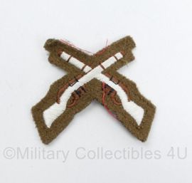 Britse leger Qualified Tactics and Weapon Training Instructors Rifle Marksman badge - 5 x 5 cm - origineel