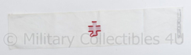 Rode Kruis stoffen armband - 50,5 x 10,5 cm - origineel