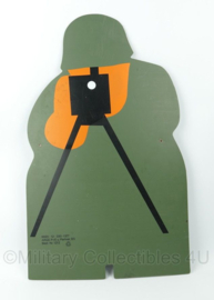 Bundeswehr schietdoel - kunststof - Best.-Nr. 1212 - 50x80cm (bxh) - origineel