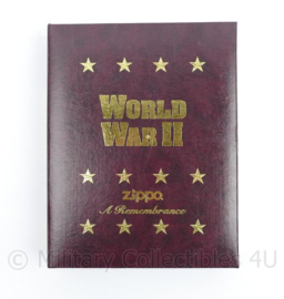 World War II Zippo case - Zonder Zippos - 18,5 x 3,5 x 24 cm - origineel