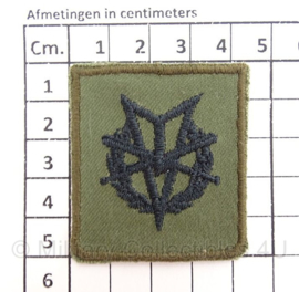 KL Nederlandse leger GVT Militair Lichamelijke Vereiste MLV insigne stof - 4,5 x 5 cm - origineel