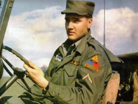 Elvis Presley emblemen set - Private First Class - 3rd Armoured Division