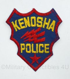 Amerikaanse Politie embleem American Kanosha Police patch - 11 x 9,5 cm - origineel