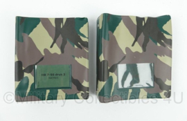 Defensie handboeken HB 7-50 NATRES deel A, B en C - gebruikt - 13 x 4 x 15 cm - origineel