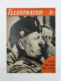 WO2 Brits Illustrated Magazine tijdschrift - June 15, 1940 - 35 x 26 cm - origineel