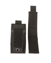 Magazijntas Single Magazin pouch koppeltas - MOLLE draagsysteem - 6 x 2 x 12 cm - ZWART