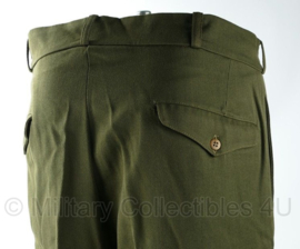 Officer Chocolate Trouser replica wo2 officiers broek chocolate kleur  - Waist 38 tm. 44