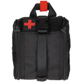 Medische tas geneeskundige dienst BLS IFAK Bag MOLLE - SMALL  - 16 x 18 x 8 cm. - nieuw gemaakt - BLACK