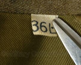 WO2 US Army Ike jacket 1944 - maat 36L - origineel