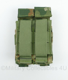 NFP Multitone MOLLE Double Mag Pistol pouch Glock 17 - commercieel model - 8 x 3 x 13 cm