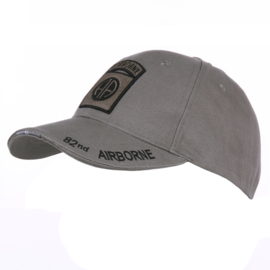 Baseball Cap 82nd airborne Division GREY