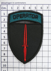 KCT Operator patch - met klittenband - 9 x 6 cm