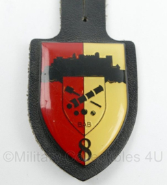 Oostenrijkse leger BAB 8 Brigade Artillerie Bataillon 8 borsthanger - 9,5 x 4,5 cm - origineel