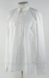 KM Koninklijke Marine overhemd wit - lange mouw - 60% katoen - maat 43-5 - NIEUW in verpakking - origineel