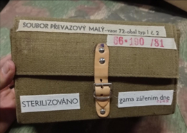 Tsjech surgical instruments kit - 12 delig model 72 1-2 - originele militaire instrumenten!