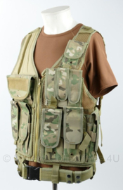 USMC Multicam MOLLE vest met vaste tasjes nieuw gemaakt - one size - nieuw - origineel