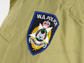 Australische politie, WA Western Australia Police - korte mouwen - met 2 emblemen - maat M - origineel