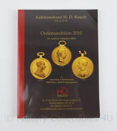 Auktionshaus HD Rauch Ordensauktion 2010 Katalog