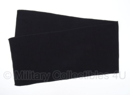 KMAR Koninklijke Marechaussee sjaal zwart - 50% Wol Superwash, 50% Acryl - 130 cm. lang  - origineel