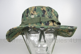 Boonie hat / Bush hat - Luxe model Ripstop - marpat Digital Woodland camo USMC